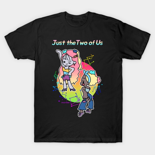 Just the two of us T-Shirt by spacemandu